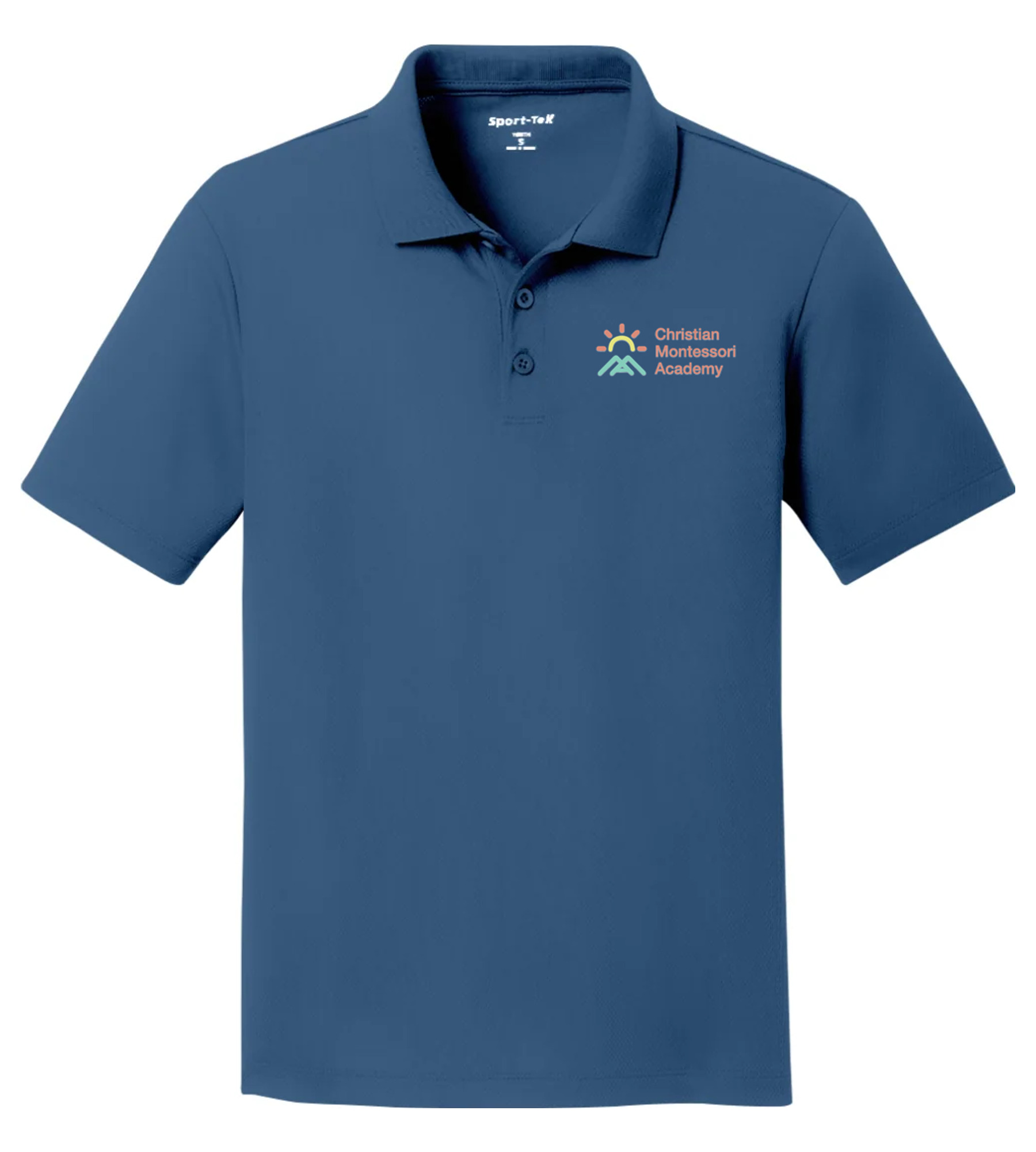 Youth Sport-Tek PosiCharge RacerMesh Polo