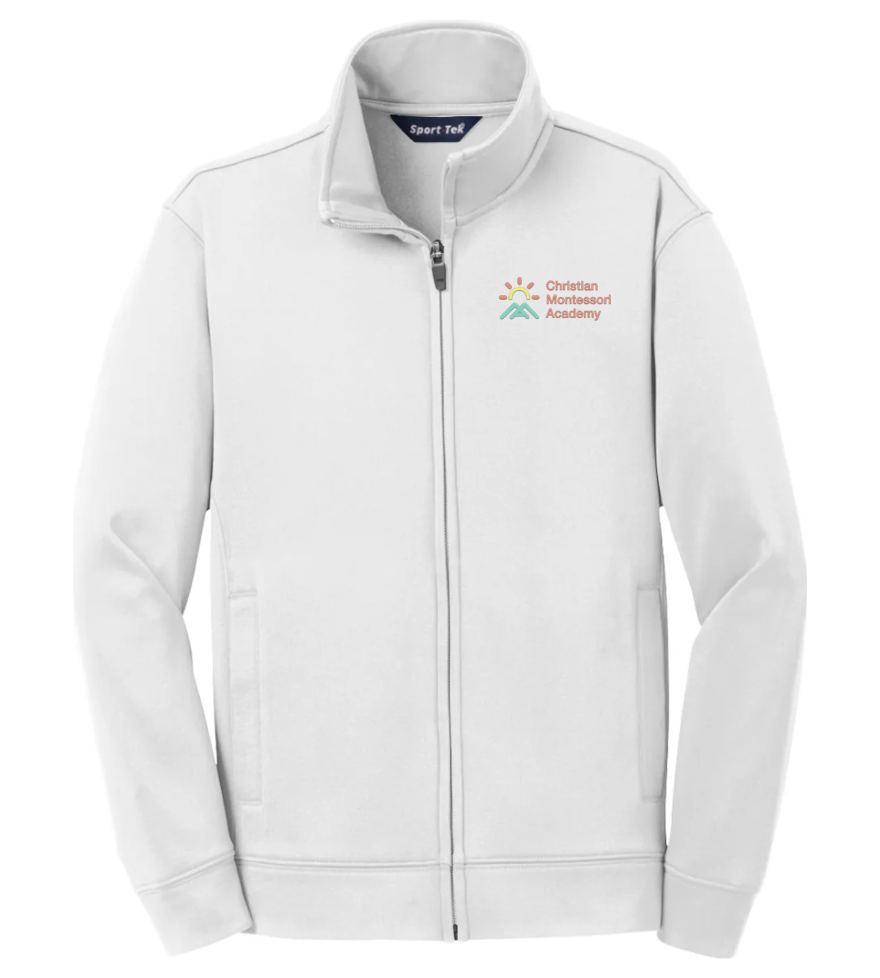 Youth Sport-Tek Sport-Wick Fleece Full-Zip Jacket